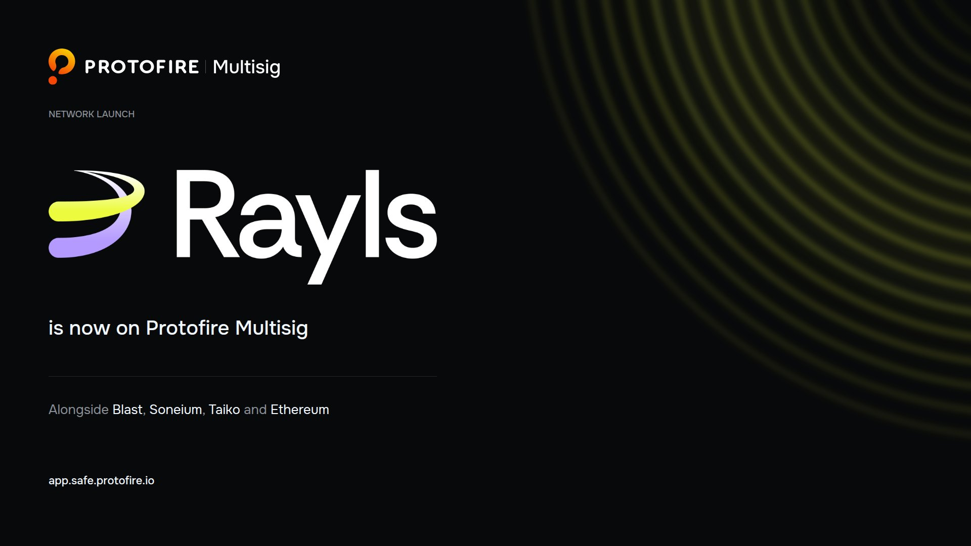 Rayls is now on Protofire Multisig