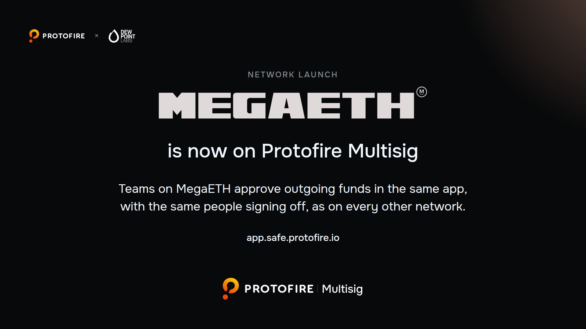 MegaETH is now on Protofire Multisig